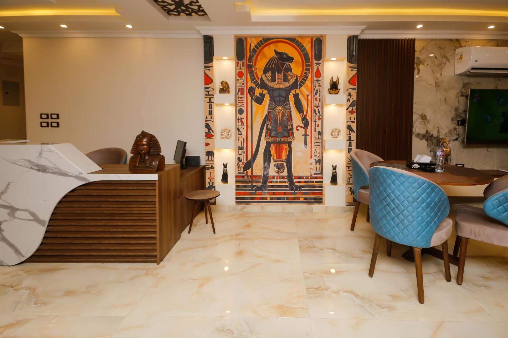 Imperial Pyramids Heights View Bed & Breakfast Nazlet el-Sisi Bagian luar foto