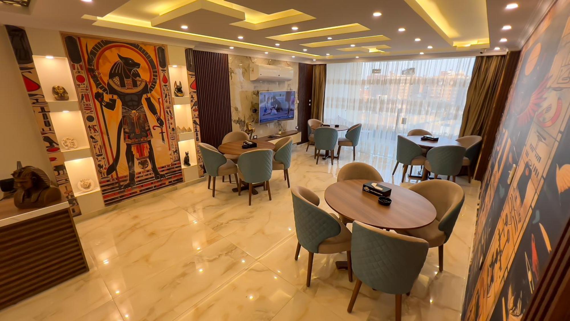 Imperial Pyramids Heights View Bed & Breakfast Nazlet el-Sisi Bagian luar foto