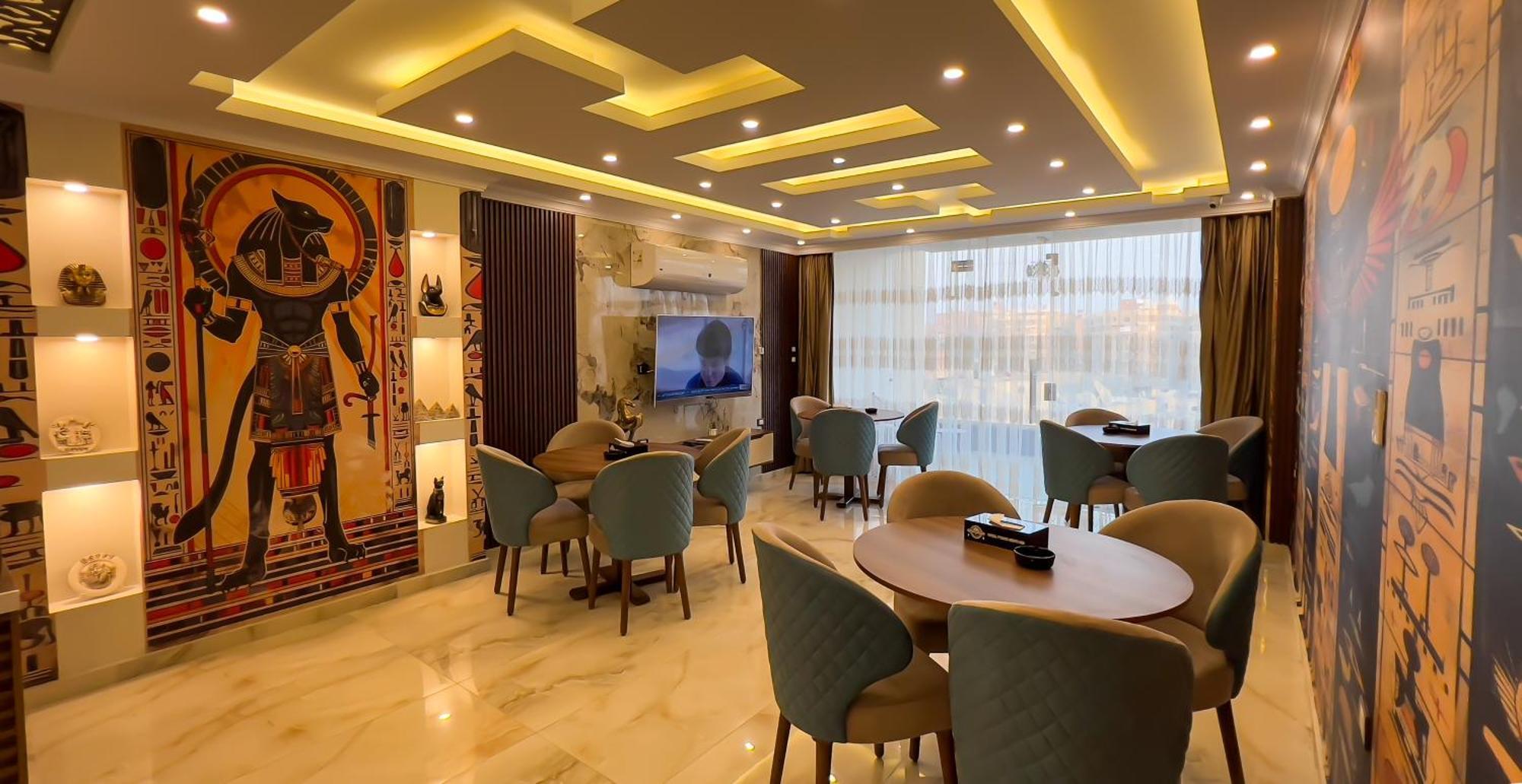 Imperial Pyramids Heights View Bed & Breakfast Nazlet el-Sisi Bagian luar foto
